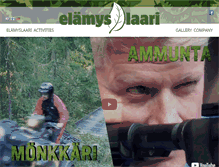 Tablet Screenshot of elamyslaari.fi
